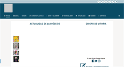 Desktop Screenshot of diocesisvitoria.org